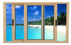 Aluminium Double Glazed Sliding Window For Residential, Size/Dimension: 4.5x4.5 Feet