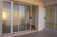 Aluminium Folding Doors Aluminum Sliding Door, For Home, Exterior