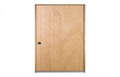 Brown 7.5 Feet Wooden Flush Door