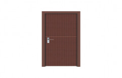 Brown Membrane Flush Door