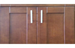 Brown Wooden Cabinet Door