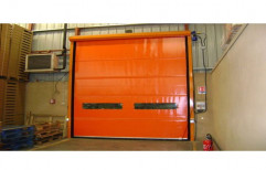 Color Coated High Speed PVC Door Roll Up Door ffor Industrial, Interior