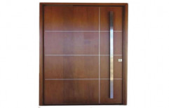 Hinged RE019 Wooden Laminated Door, For Home, Exterior