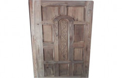 Exterior Teak Main Wood Door, Size: 36x80 Inch