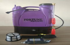 FORTUNE Diaphragm Pump MADE IN INDIA 12ah Battery sprayer with brass gun, Capacity: 16L, 16