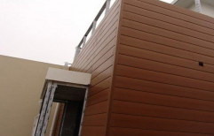 FRONTAGE wooden and stone etc. Exterior Wall HPL Cladding, Sheet Thickness: 6 Mm