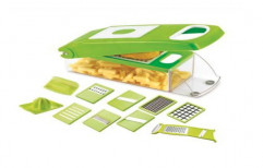 Green,White And Clear 12 In 1 Vegetable Cutter