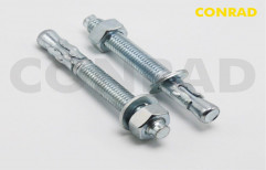 M.s. WEDGE ANCHOR FASTENERS, Thickness: M6 To M24, M6 X 50 Mm To M24 X 300 Mm