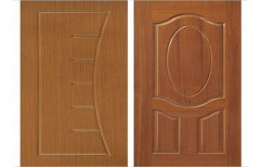 Matte Designer Wooden Door, for Home