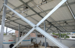 Modular Galvanized Iron Solar HDG Module Mounting Structure, Bearable Wind Speed: 180 Kmph, Thickness: 5 Mm