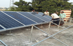 Mounting Structure Solar Power Roof Top System Grid Tie, For Residential, Capacity: 5 KW