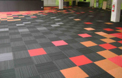 Nylon Modular Carpet Tile, Thickness: 8 - 10 mm, Size: 7x7 Inches