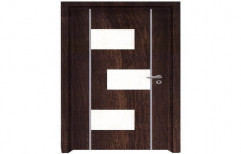 Omega Teak Wood Designer Laminated Door