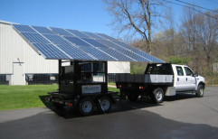 Power Solar Energy Powered Generators On Wheels