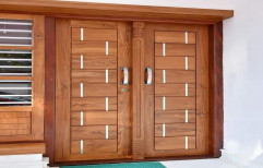 QUALITY Good Old Teak Wood Doors, For Home, Size: 78x40