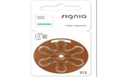 Siemens Round Hearing Aid Battery, Cell Size: AA, 1.45 V