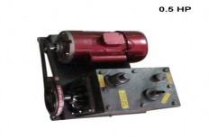 Single Phase 0.5 HP Double Stage Vacuum Pump, 220 V