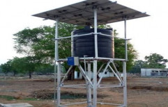 Single Phase 1 HP Solar Submersible Pump Set for Govt. Project
