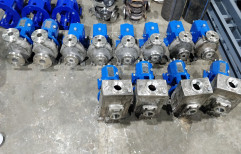 Single Stage Manual Semi Open Impeller SS Centrifugal Pump