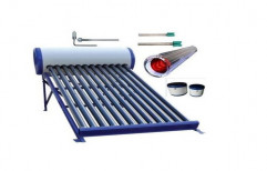 Stainless Steel ETC-Solar Water Heater, Tank Capacity: 100 lpd