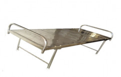 Stainless Steel Hospital Bed, Size/Dimension: 198 X 90 X 60 Cm