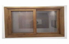 Standard Brown Wooden window
