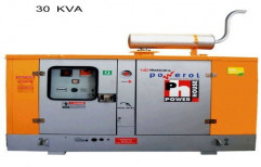 Three Phase 30 KVA Mahindra Generator Set
