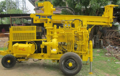 Tubewell Boring Machine Mild Steel Portable Water Well Drilling Rig, Size: 150 Meter, Model Name/Number: JWC-10