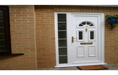 White UPVC Front Door