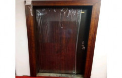 Wood Hinged Wooden Safety Door, For Home, Size: 6 Feet