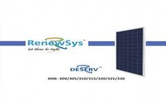 10-250 W Renewsys Solar PV Panels, Open Circuit Voltage: 11 - 21 V, Maximum Power Voltage: 8.3 - 17.6 V