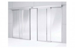 2400mm Silver Automatic Sliding Glass Door