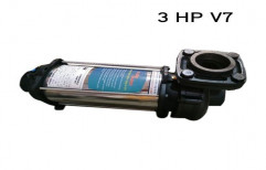 3 HP 51 to 100 m 3HP V7 Open Well Submersible Pump, Warranty: 12 months