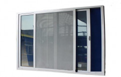 Aluminium Modern Net Sliding Window, Height: 2 To 4 Feet