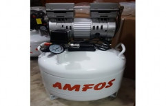 Amfos Oil Free Air Compressor, Capacity: 35ltrs