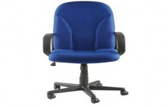 Blue Office Chair, Rotatable: Yes