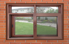 Brown Fenesta UPVC Combination Window