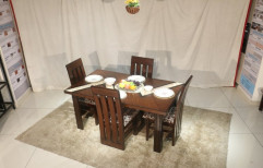 Brown Modern Dining Table Set, For Hotel