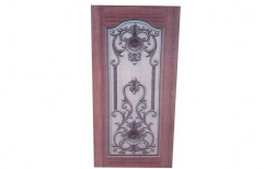 Brown Wood Digital Membrane Door, Thickness: 20-40 mm