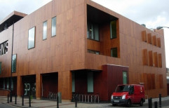 Brown Wood Exterior Wall Cladding, Thickness: 6mm