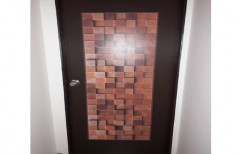 Brown Wood Modular Laminated Doors
