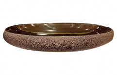 Ceramic Brown Table Top Wash Basin