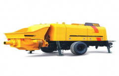 Concrete Trailer Pump, Capacity: 500-600 Liters