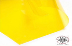DPIE Plain Yellow PVC Sheet, Thickness: 0.5mm-5mm