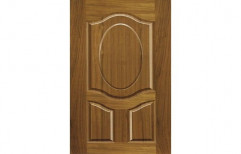 Ecolax Hinged 3 Panel Oval Moulded Door