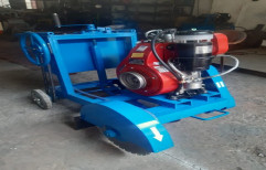 Engine Stainless Steel Concrete Groove Cutting Machine, For Industrial, Capacity: 6"