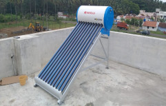 Evacuated Tube Collector (ETC) Stainless Steel Domestic Solar Water Heater, For Home, 1000 lpd