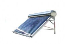 Flat And Tube Wall Mounted Solar Water Heater, Capacity: 100 lpd