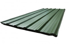 Green 1.8mm PVC Roofing Sheet, Shape: Rectangular