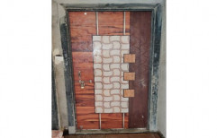 Interior Paint Coated Bathroom Wooden Laminated Door